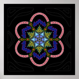 Der Käse stand nicht allein Poster