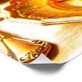 Der Käsehimmel: Das ultimative Komfortniveau Poster (Ecke)