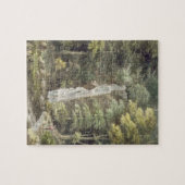 Der Kaskaden-Wasserfall bei Hestercombe arbeitet Puzzle (Horizontal)