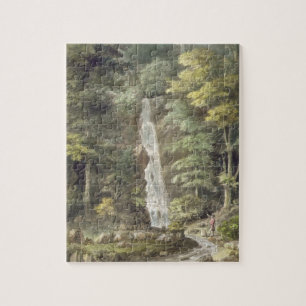 Der Kaskaden-Wasserfall bei Hestercombe arbeitet Puzzle