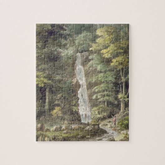 Der Kaskaden-Wasserfall bei Hestercombe arbeitet Puzzle (Vertikal)
