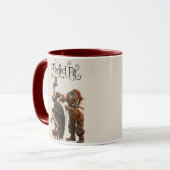 Der Kasuar-Passform Tasse (Vorderseite Links)