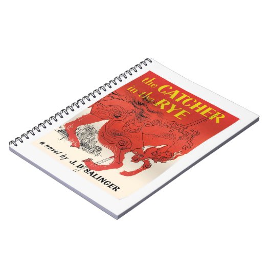 DER KATCHER IM RYE VON J.D. SALINGER NOTIZBLOCK (Linke Seite)