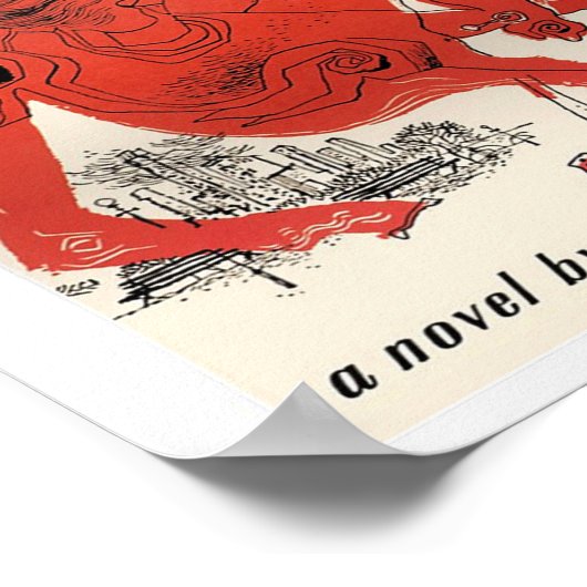 DER KATCHER IM RYE VON J.D. SALINGER POSTER (Ecke)