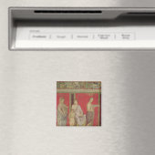 Der Katechismus mit einem jungen Mädchen-Leser Magnet (In Situ (Geschirrspüler))