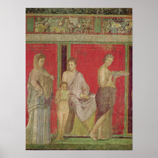 Der Katechismus mit einem jungen Mädchen-Leser Poster (Vorne)