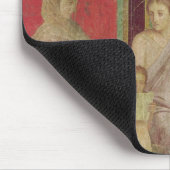 Der Katechismus mit einer junges Mädchen-Lesung Mousepad (Ecke)