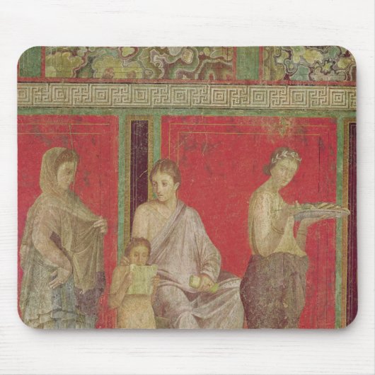 Der Katechismus mit einer junges Mädchen-Lesung Mousepad (Vorne)