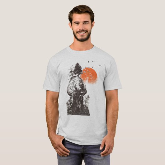 Der Kateralan-Menschen-Baum T-Shirt (Vorne ganz)
