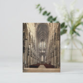 Der Kathedraleninnenraum, Köln, der Rhein, deutsch Postkarte (Stehend Vorderseite)