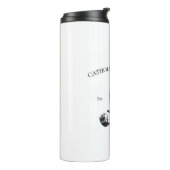 Der katholische Gentleman Thermosbecher (Nach links gedreht)