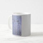"Der Katze got die Blues " Kaffeetasse (Vorderseite Links)