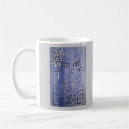 "Der Katze got die Blues " Kaffeetasse