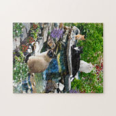 "Der Katzen-Wellness-Center-" Puzzlespiel Puzzle (Horizontal)