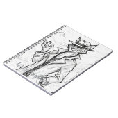 Der Katzendetektiv Notizblock (Linke Seite)