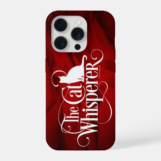 Der Katzenflüsterer iPhone Hülle (Rückseite)