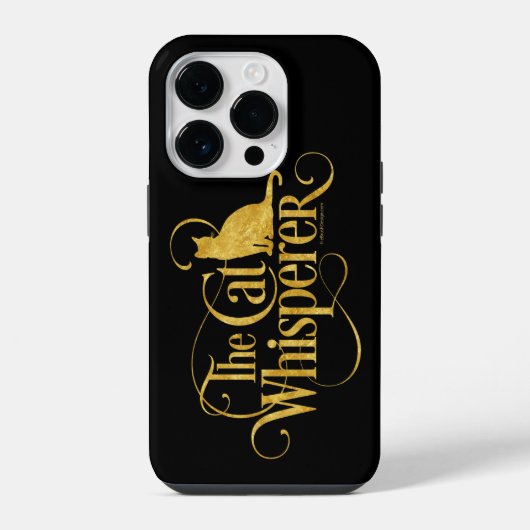 Der Katzenflüsterer iPhone Hülle (Rückseite)