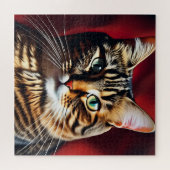 Der Katzenkopf Puzzle (Horizontal)