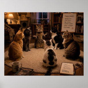 Der Katzensenat-Sitzung Poster