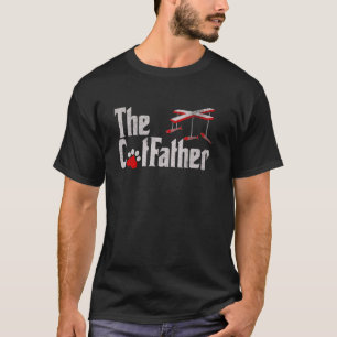 Der Katzenvater. Lustiger Katzenpapa, Feline Vater T-Shirt