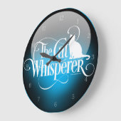 Der KatzeWhisperer Große Wanduhr (Winkel)