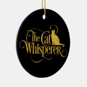 Der KatzeWhisperer Keramik Ornament (Rechts)