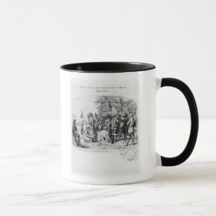 Der Kauf von Manhattan-Insel, im September 1626 Tasse
