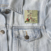 Der Kaufmann, Faksimiledetail von Button (Beispiel)