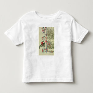Der Kaufmann, Faksimiledetail von Kleinkind T-shirt