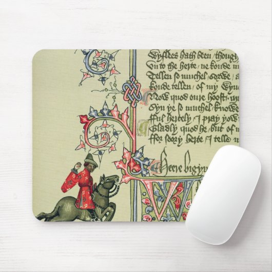 Der Kaufmann, Faksimiledetail von Mousepad (Mit Mouse)