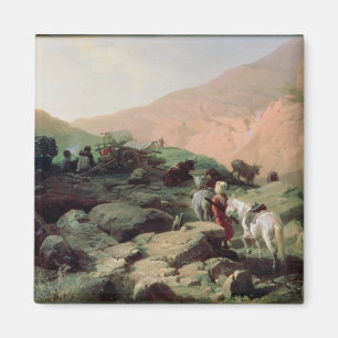 Der Kaukasus, 1872 Magnet