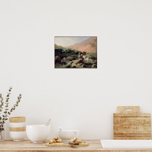 Der Kaukasus, 1872 Poster (Küche)