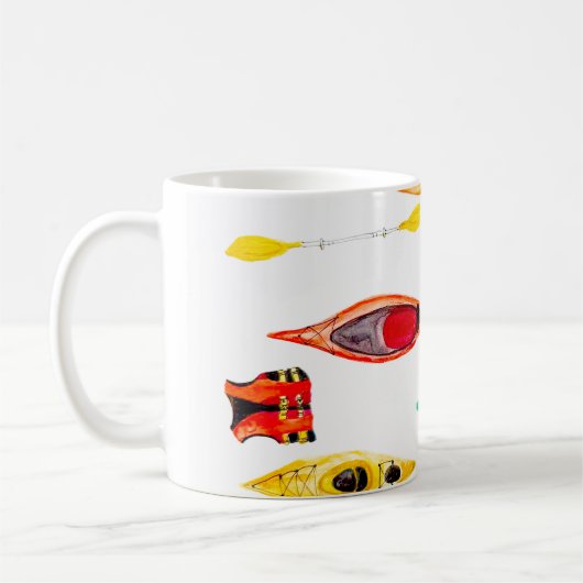 Der Kayak-Becher Kaffeetasse (Links)