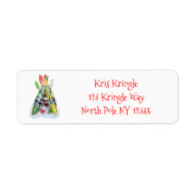 Der Kayak-Weihnachtsbaum personalisiert
