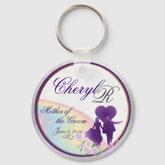 Der Keepsake-Schlüsselanhänger der Mutter, die sic Schlüsselanhänger (Vorderseite)