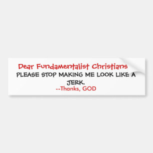 Der kein Ruck des Gottes Autoaufkleber