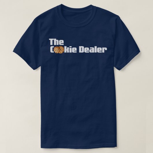 Der Kekshändler lustige süße Kekse Bäckerei T-Shirt (Design vorne)