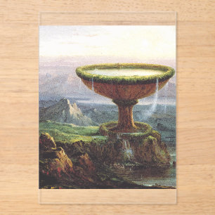 Der Kelch des Titan von Thomas Cole Acryleinladungen