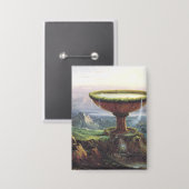 Der Kelch des Titan von Thomas Cole Button (Vorderseite/Rückseite)