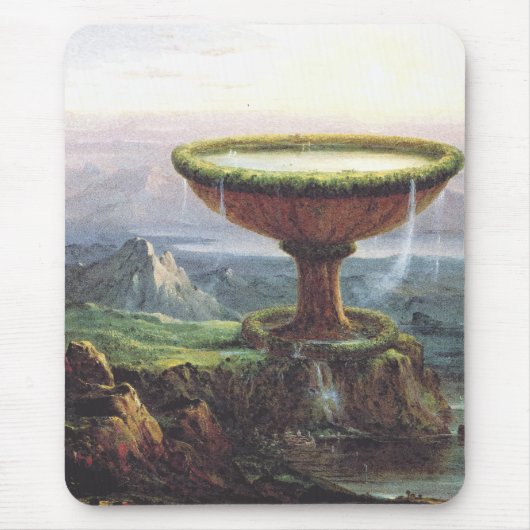 Der Kelch des Titan von Thomas Cole Mousepad (Vorne)
