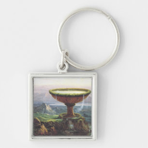 Der Kelch des Titan von Thomas Cole Schlüsselanhänger