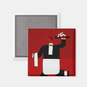 Der Kellner 1998 Magnet (Vorderseite/Rückseite)