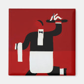 Der Kellner 1998 Magnet (Vorne)
