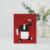 Der Kellner 1998 Postkarte (Stehend Vorderseite)