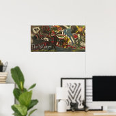 Der Kellner Poster (Heimbüro)