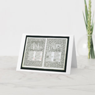 Der "Kelmscott Chaucer", veröffentlicht 1896 durch Karte