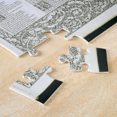 Der "Kelmscott Chaucer", veröffentlicht 1896 durch Puzzle (Seite)