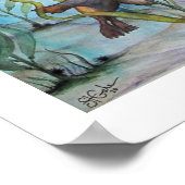 Der Kelp-Wald Poster (Ecke)