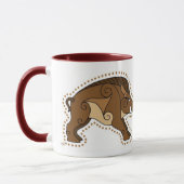 Der keltische Eber Tasse (Links)