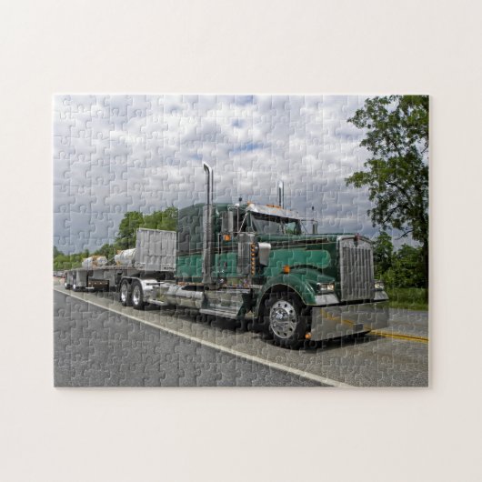 Der Kenworth W900L des Webers Puzzlespiel Puzzle (Horizontal)